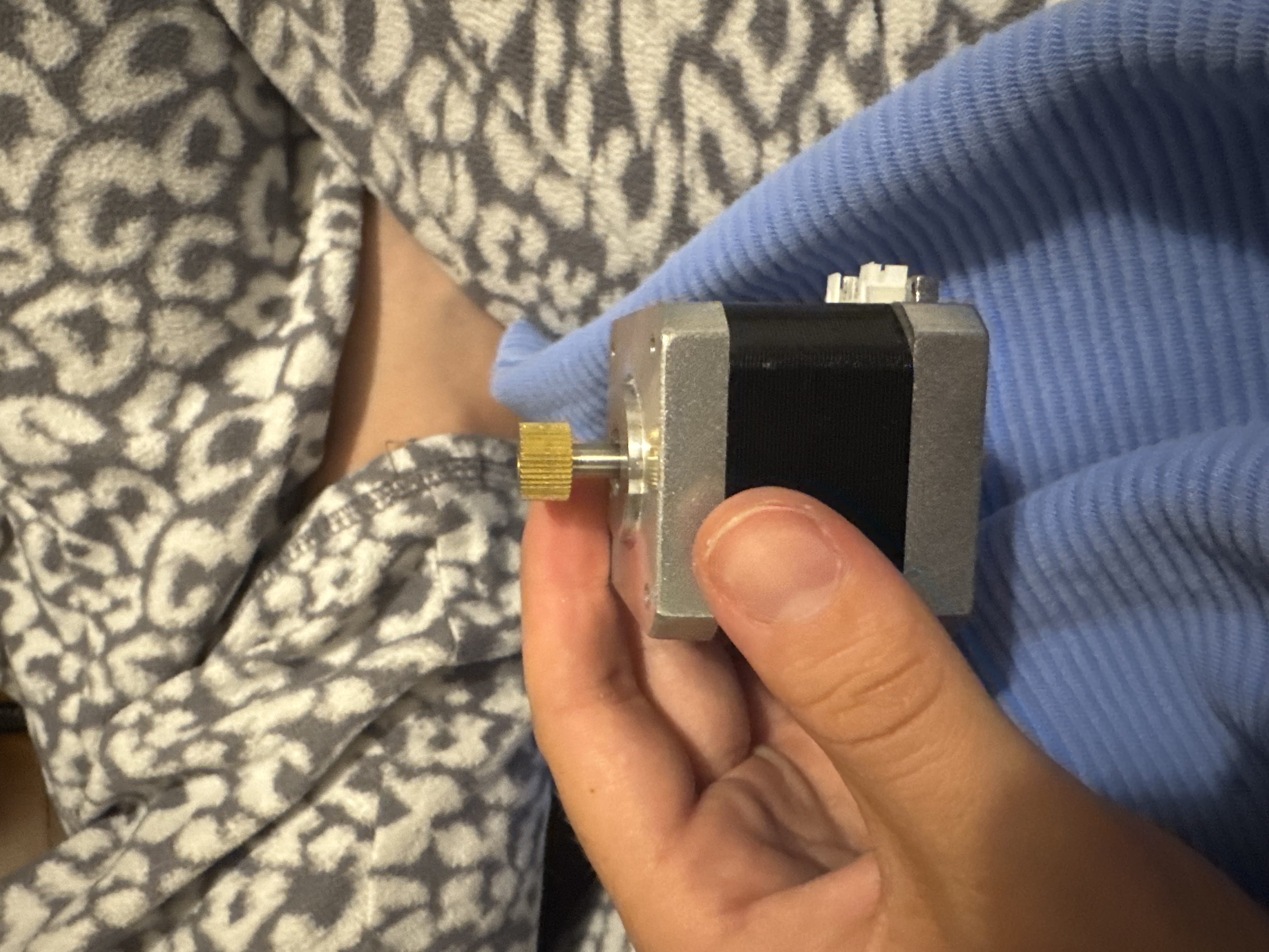 Replacement extruder kit installed on the Ender 3