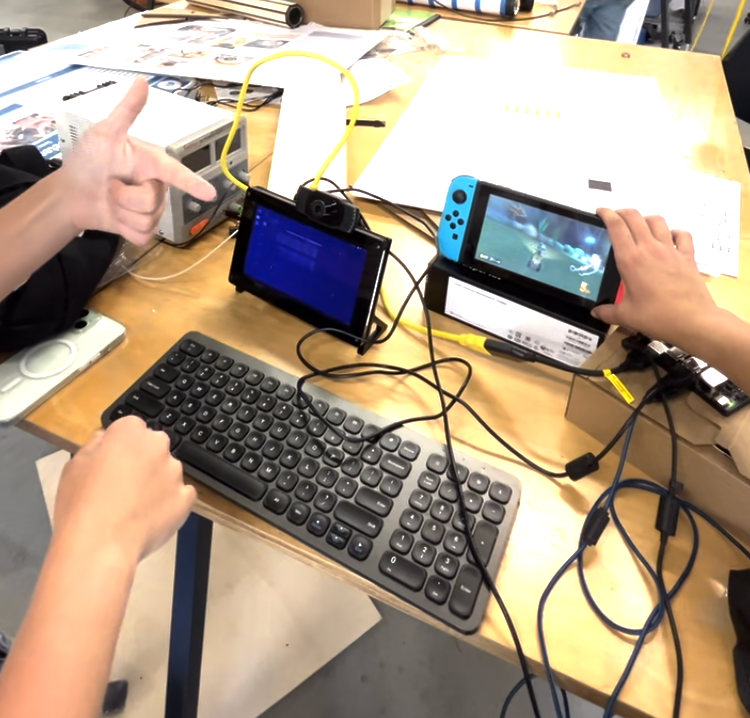 Gesture-Controlled Mario Kart