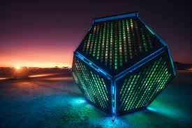 3D Dodecahedron for Burning Man 2024